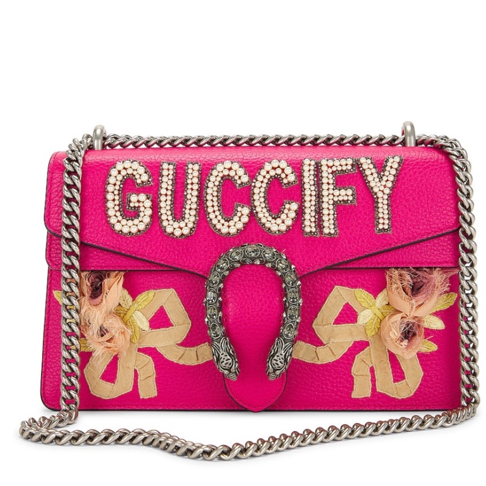Gucci Guccify Dionysus Shoulder Bag in Pink; Full Inclusion 💕💕💕 - Picture 1 of 17
